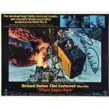 Where Eagles Dare classic war movie 8x10 photo signed by actor Derren Nesbitt. Good condition. All