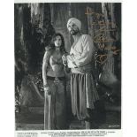 The Golden Voyage of Sinbad 8x10 movie photo signed by actress Caroline Munro. Good condition. All