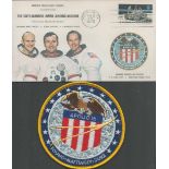 Space. Apollo VII Collection. Wally Schirra and Walt Cunningham signed 10 x 8 inch black and white