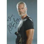 Stephen Lang signed colour photo. Dedicated. An American Actor. 11. 5 x 8 Inch. Good condition.