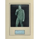 Eddie Floyd 16x12 overall mounted signature piece includes signed album page and vintage black and