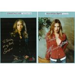 Shawnee Smith and Christina Cox signed colour photos. Dedicated. Shawnee Smith Saw 1, 2, 3 and 4 and