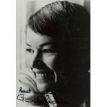 Glenda Jackson Signed 6 x 4 inch black and white glossy photo. Signed in black ink. Good