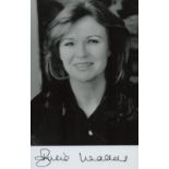 Julie Walters signed 6x4 inch black and white photo. Dame Julia Mary Walters DBE (born 22 February