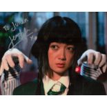 Jennifer Lim signed colour photo. Dedicated. promo. Hostel. British Actress. Approx. 11. 75 x 8.