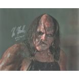 Kane Hodder signed 10x8 inch colour photo. Kane Warren Hodder (born April 8, 1955)[1] is an American