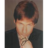 David Duchovny Signed 10 x 8 inch colour photo. Signed in black ink. Good condition. Good condition.