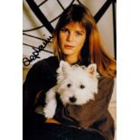 Princess Stephanie of Monaco, a signed 6x4 photo. The youngest child of Rainier III, Prince of