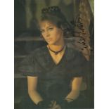 Julie Christie signed Dr Zhivago 10x7 colour magazine photo. Good condition. All autographs are