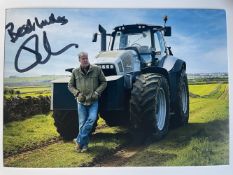 Jeremy Clarkson Clarkson's Farm Presenter 8x6 inch signed photo. Good condition. All autographs
