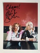 Jennifer Saunders Absolutely Fabulous Actress 8x6 inch signed photo. Good condition. All