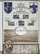 Gianluca Vialli Wembley Venue of Legends Signed Benham Limited Edition. Good condition. All