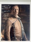 Hugo Speer British Actor, The Musketeers 10x8 inch signed photo. Good condition. All autographs