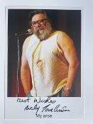Ricky Tomlinson Comedy Actor, Royle Family 8x6 inch signed photo. Good condition. All autographs are