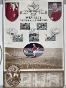 Nobby Stiles Wembley Venue of Legends Signed Benham Limited Edition. Good condition. All