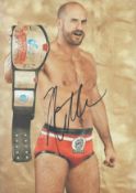 Wrestling Cesaro signed 12x8 inch colour photo. Claudio Castagnoli ( born 27 December 1980) is a