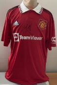 Football Steve McClaren signed Manchester United replica home shirt size 2xl. Good condition. All