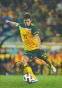 Football Harry Kewell signed 12x8 inch colour photo pictured in action for Australia. Good