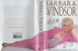 Barbara Windsor signed hardback book titled All of Me signature on the inside title page