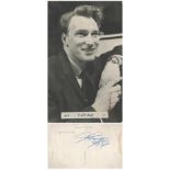 Frank Ifield Singer Vintage Brel Promo Postcard Photo Signed The Reverse. Good condition. All