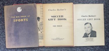 Sport collection of 3 hardback books. Titles include The Big Book of Sports and Charles Buchans