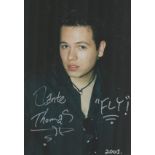 Dante Thomas signed 12x8 inch colour photo. Dante Thomas (born January 7, 1982) is an American RandB
