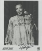 Quincy Jones signed 10x8 inch black and white promo photo. Good condition. All autographs are