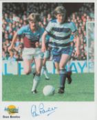 Stan Bowles signed 10x8 inch Queens Park Rangers autographed editions colour photo. Good