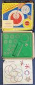 Vintage Spirograph by Denys Fisher (Spirograph) Ltd 1960s outer box is present, but all corners