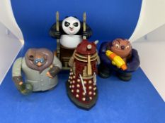 Action Figure Collection. Doctor Who Supreme Dalek Action Figure, No Original Box, Some signs of