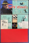 Vintage Spy Ring The International Spy Game by John Waddington Ltd 1965 for 2,3 or 4 players Appears