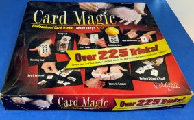 Royal Magic Professional Card Tricks 225. Box slightly damaged. Good Condition. All autographs are
