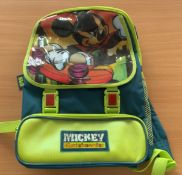 Disney, Skaboarding Mickey Mouse Backpack. No Original Packaging. In Good Condition. All
