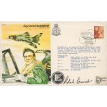 Wing Commander Roland P Beamont Signed and Flown FDC Wg. Cdr. R. P. Beamont CBE. DSO. DFC. AFC, 04/
