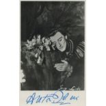 Anton Dolin, a signed 5.5x3.5 photo, dated 1/53 to back. Sir Anton Dolin was an English ballet