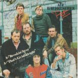 Auf Wiedersehen, Pet, a 7" vinyl record signed by all seven of the original cast of the British