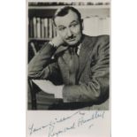 Raymond Huntley, a signed 5.5x3.5 photo. An English actor who appeared in dozens of British films