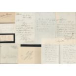 Classical music collection. Amongst signatures are James Loughran, Carl Rosa, William Primrose,