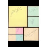 Vintage Autograph Book Containing 24 Great Signatures from the Ballet. Signatures include John