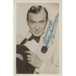 Harry Richman, a signed 5.5x3.5 photo. An American singer, actor, dancer and comedian. At his most