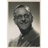 Stanley Holloway, a signed 6.5x4.5 photo. An English actor, comedian and singer and monologist. He