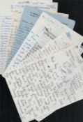 Reggie Kray Collection of Letters. 8 Letters All Handwritten. 3 Letters on Prison Issue Paper, 5