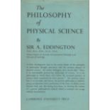 The Philosophy of Physical Science. By Sir Arthur Eddington, University of Cambridge. Tarner