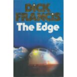 Dick Francis The Edge 1st Edition 1988 signed on the half title by the Author. From single vendors