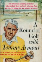 A Round of Golf with Tommy Armour. Written by Tommy Armour. Illustrated by Merritt D. Cutler.