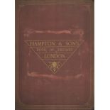 Hampton and Sons Book of Designs. London. 715 drawings of Hampton's products. This catalogue,