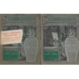 The Connoisseur Magazine. Two Copies. A magazine for collectors. Illustrated. January 1902 and 1903.