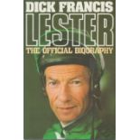 Dick Francis Lester: The Official Biography D/W 1st Edition 1986. From single vendors book