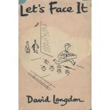 Let's Face It. By David Langdon. Published by Methuen, London. Publisher's blue boards. Titled in