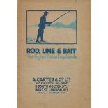 Rod, Line and Bait. The Angler's Pocket Encyclopaedia. A. Carter and Co. Ltd. Wholesale and Retail